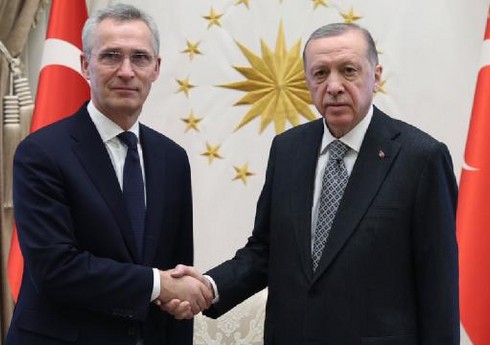 Ərdoğan NATO-nun Baş katibi ilə görüşüb Ərdoğan NATO-nun Baş katibi ilə görüşüb