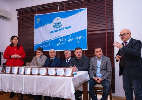 Abşeron Milli Parkının ildönümünə həsr olunmuş 