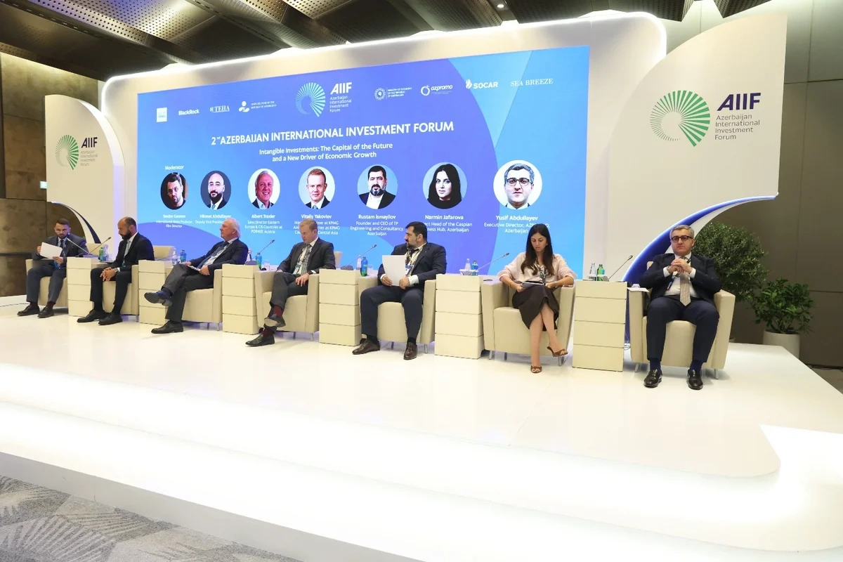 AIIF 2026-da qeyri-maddi investisiyaların iqtisadi artımda rolu müzakirə olunub AIIF 2026-da qeyri-maddi investisiyaların iqtisadi artımda rolu müzakirə olunub