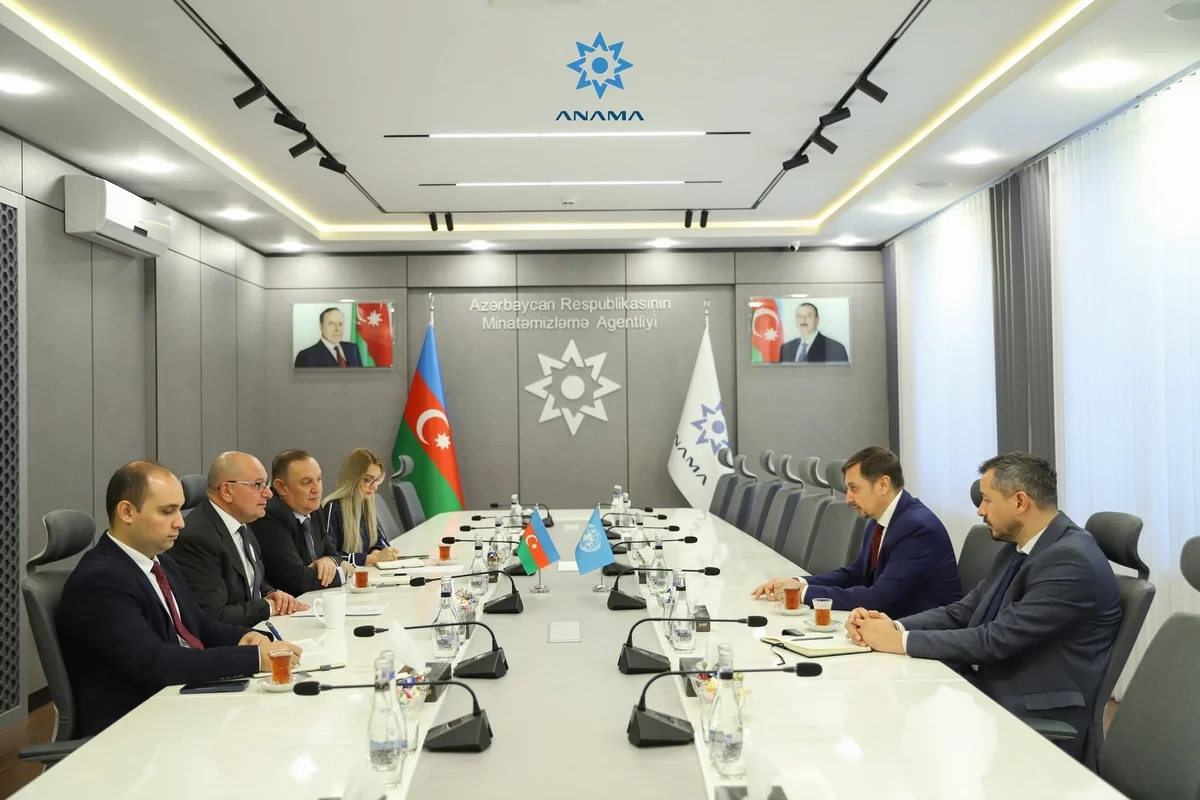 ANAMA ilə BMT arasında əməkdaşlıq müzakirə olunub