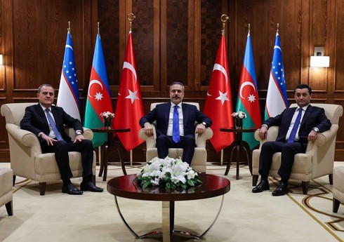 Ankarada Azərbaycan, Türkiyə və Özbəkistan XİN başçılarının görüşü olub