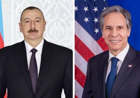 Antoni Blinken Prezident İlham Əliyevə zəng edib Antoni Blinken Prezident İlham Əliyevə zəng edib