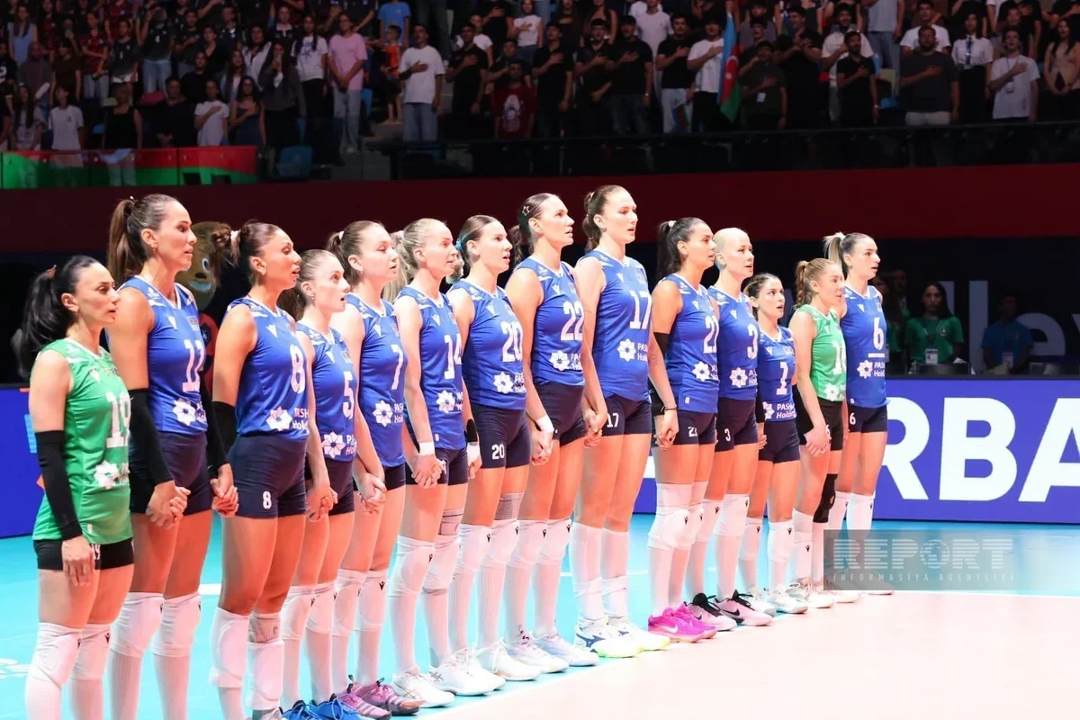 Avropa çempionatı: Azərbaycanın voleybol millisi ardıcıl üçüncü qələbəsini qazanıb