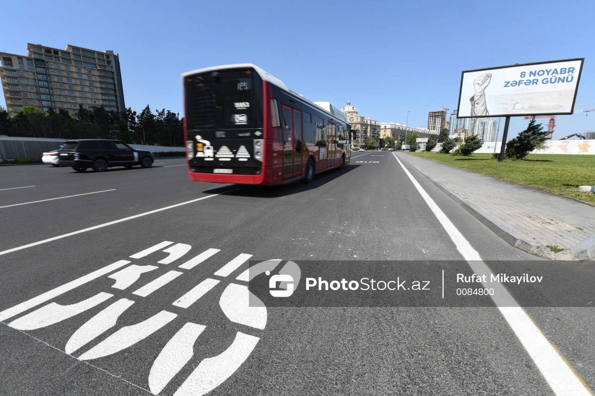 Avtobus zolaqları ilə bağlı YENİLİK OLACAQ