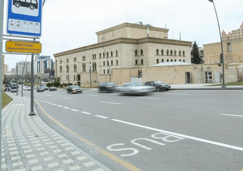 AYNA: Bakıda 100 km-dən çox avtobus zolaqları təşkil edilib AYNA: Bakıda 100 km-dən çox avtobus zolaqları təşkil edilib