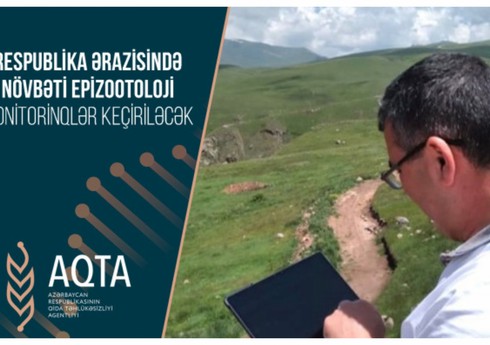 Azad edilmiş ərazilərdə epizootoloji monitorinqlər keçiriləcək Azad edilmiş ərazilərdə epizootoloji monitorinqlər keçiriləcək
