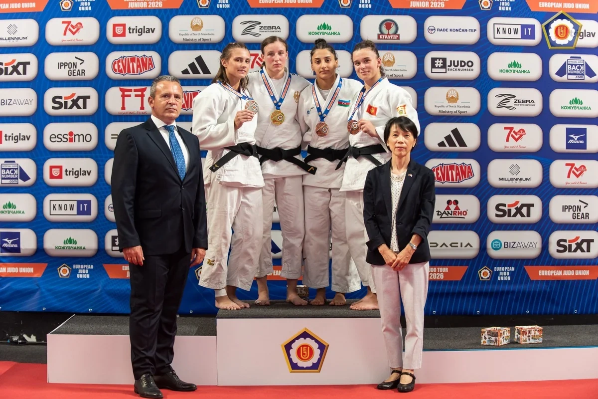 Azərbaycan cüdoçusu Avropa Kubokunda bürünc medal qazanıb