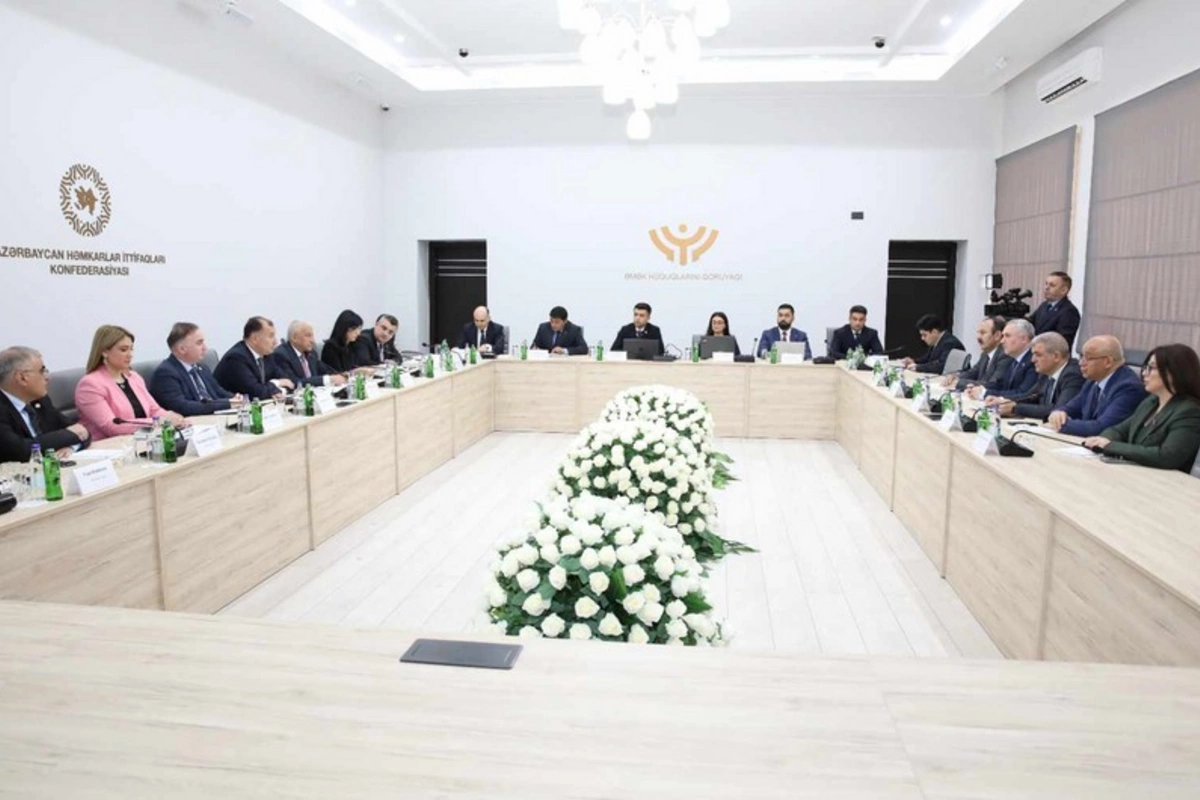 Azərbaycan Həmkarlar İttifaqları Konfederasiyasında deputatlarla görüş olub