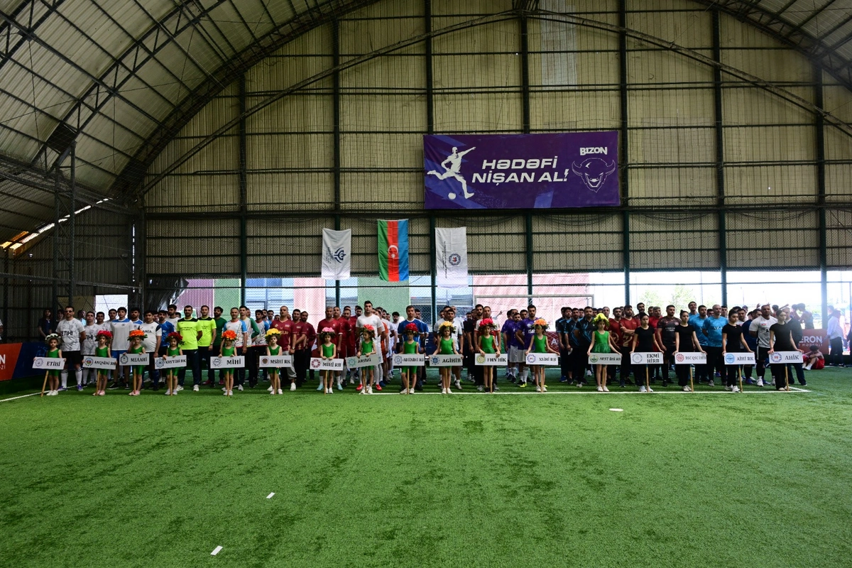 Azərbaycan Həmkarlar İttifaqları Konfederasiyasının təşkilatçılığı ilə minifutbol turnirinə start verilib