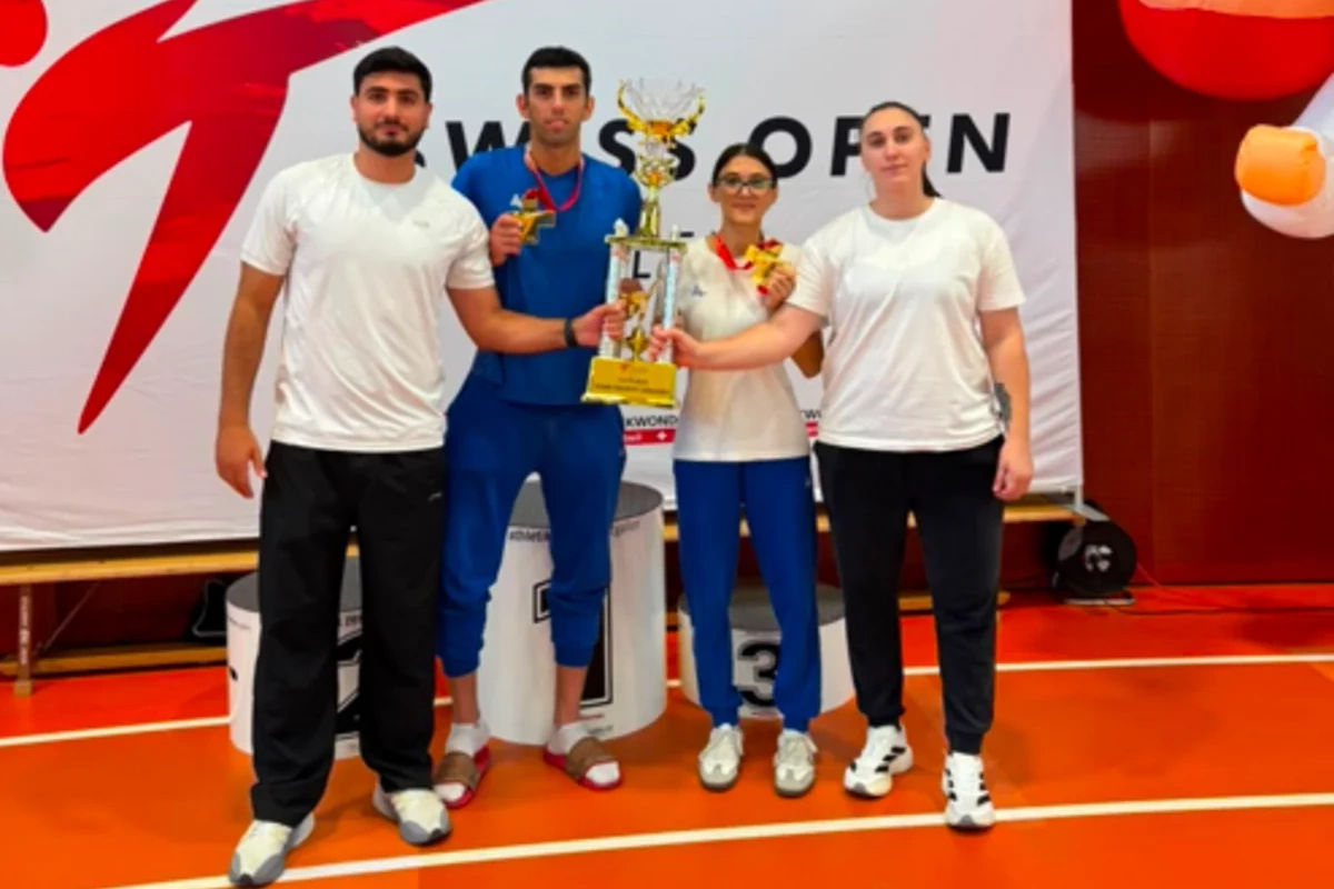 Azərbaycan taekvondoçuları İsveçrədə beynəlxalq turnirin qalibi olublar