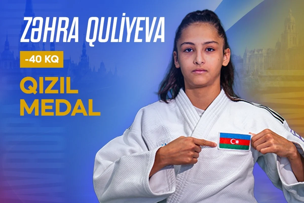 Azərbaycanın yeniyetmə cüdoçuları Avropa çempionatının ilk günündə 5 medal qazanıblar