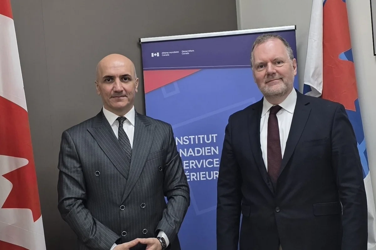 Azərbaycanla Kanada arasında əlaqələr müzakirə edilib