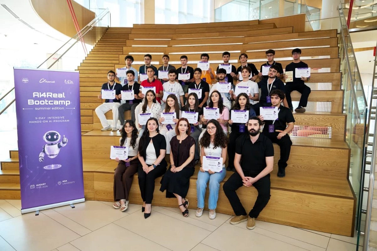 Azercell və ADA Universiteti tələbələr üçün süni intellekt üzrə praktiki təlim proqramı həyata keçirdi Azercell və ADA Universiteti tələbələr üçün süni intellekt üzrə praktiki təlim proqramı həyata keçirdi