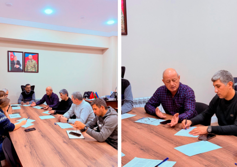 Azərbaycan Atletika Federasiyasında Respublika Hakimlər Kollegiyasının iclası keçirilib Azərbaycan Atletika Federasiyasında Respublika Hakimlər Kollegiyasının iclası keçirilib