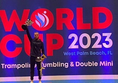 Azərbaycan gimnastı ABŞ-da mükafatlandırılıb