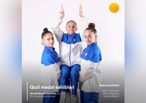 Azərbaycan gimnastları Avropa çempionatında qızıl medal qazanıblar Azərbaycan gimnastları Avropa çempionatında qızıl medal qazanıblar