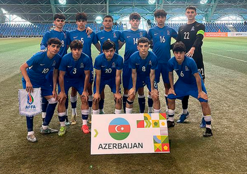 Azərbaycan millisi İnkişaf Kubokunda üçüncü yer uğrunda oyuna çıxacaq
