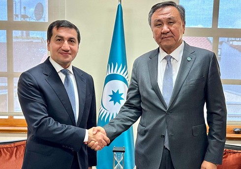 Azərbaycan Prezidentinin köməkçisi TDT-nin baş katibi ilə görüşüb