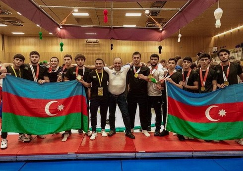 Azərbaycan sumo yığması Avropa birinciliyində ikinci yeri tutub Azərbaycan sumo yığması Avropa birinciliyində ikinci yeri tutub