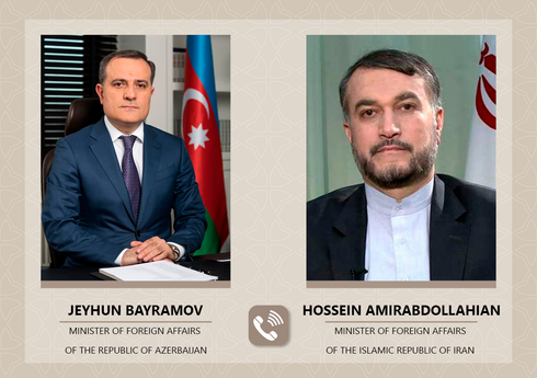 Azərbaycan və İran XİN başçıları arasında telefon danışığı olub, mövcud vəziyyət müzakirə edilib Azərbaycan və İran XİN başçıları arasında telefon danışığı olub, mövcud vəziyyət müzakirə edilib