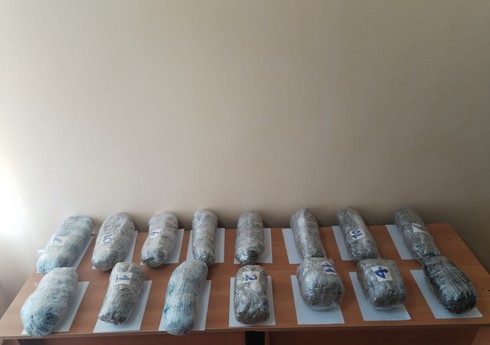 Azərbaycana 15 kiloqramdan çox narkotik keçirmək istəyən İran vətəndaşı saxlanılıb