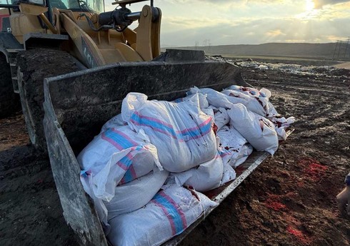 Azərbaycana dörd ölkədən gətirilən yararsız məhsullar məhv edilib