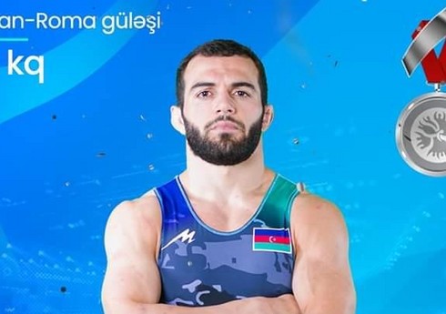 Azərbaycanın daha bir güləşçisi gümüş medal əldə edib - YENİLƏNİB