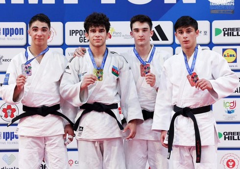Azərbaycanın daha iki cüdoçusu Avropa çempionu olub, biri 3-cü yeri tutub