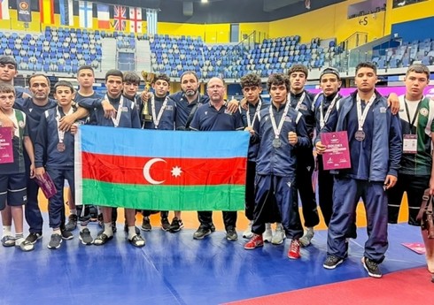Azərbaycanın sərbəst güləşçiləri Avropa çempionatında yeni rekorda imza atıb