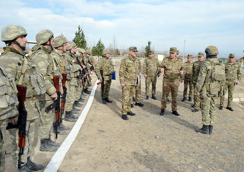 Baş Qərargah rəisi Qarabağda bir neçə hərbi hissədə olub