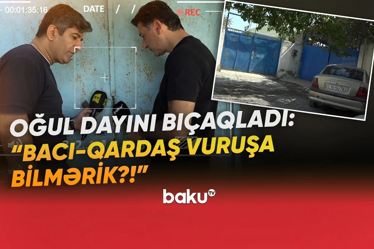 Bacısı ilə mübahisə edən qardaş bıçaqlandı, bacıoğlu saxlanıldı