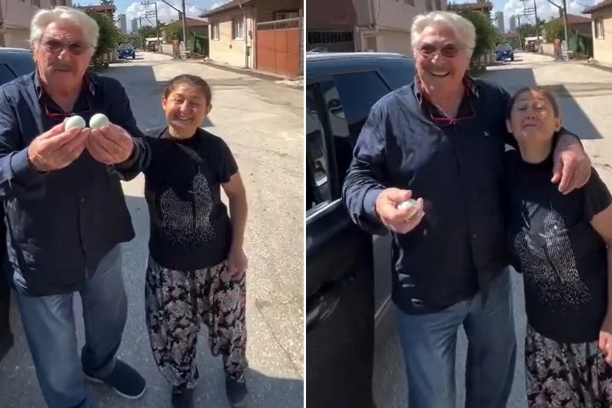 Bağ evinə gedən aktyor yolu tapa bilmədi, rastlaşdığı qadından mavi yumurtalar aldı