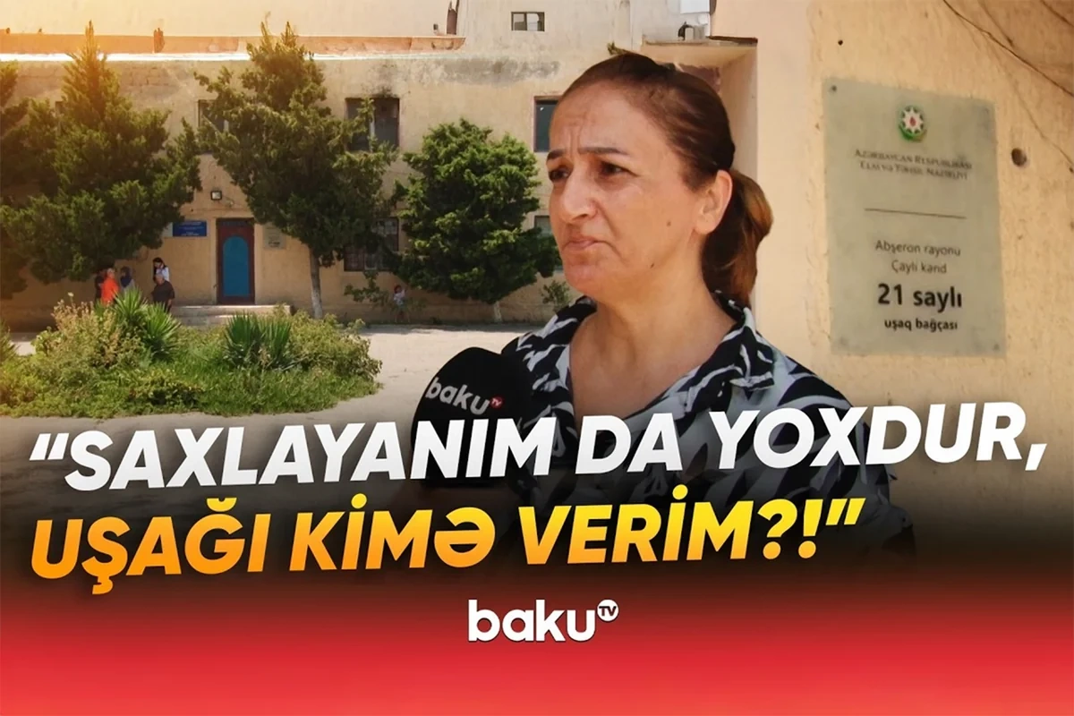 Bağça barədə narazılıq: 