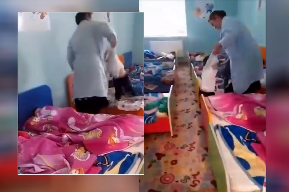 Bağçada azyaşlıya qarşı şiddət göstərilib - GÖRÜNTÜLƏR Bağçada azyaşlıya qarşı şiddət göstərilib - GÖRÜNTÜLƏR