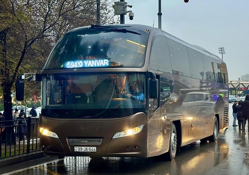 Bakı-Sumqayıt istiqamətində yeni ekspres avtobus marşrutu istifadəyə verilib Bakı-Sumqayıt istiqamətində yeni ekspres avtobus marşrutu istifadəyə verilib