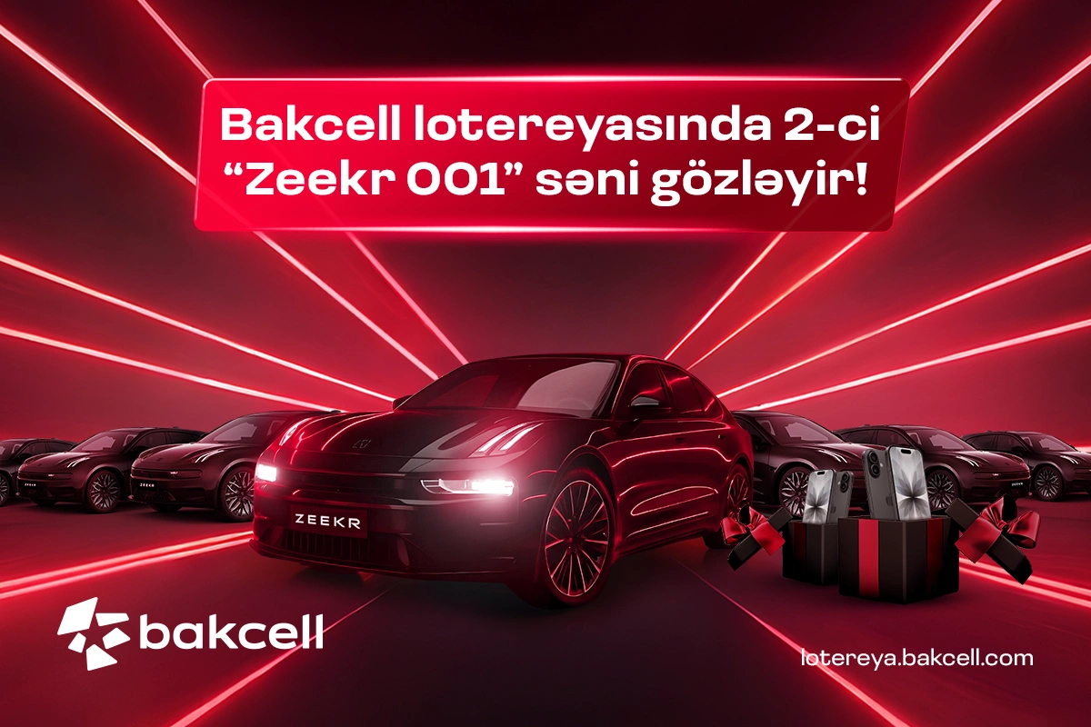 Bakcell lotereyasında 2-ci Bakcell lotereyasında 2-ci
