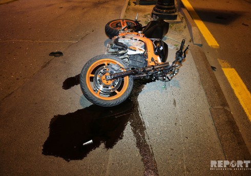 Bakıda 7 yaşlı uşağı motosiklet vurub