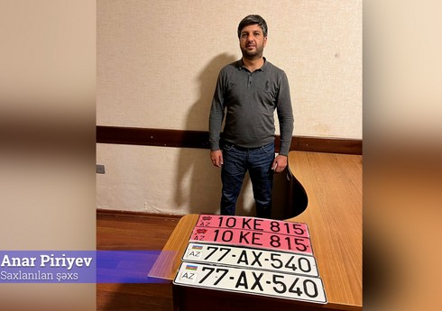 Bakıda saxta nömrə ilə avtoxuliqanlıq edən sürücü saxlanılıb Bakıda saxta nömrə ilə avtoxuliqanlıq edən sürücü saxlanılıb