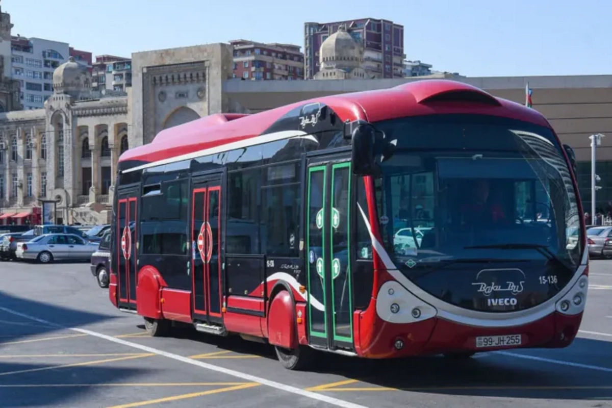Bakıda 53 nömrəli marşrutun hərəkət sxemi müvəqqəti dəyişdirilib Bakıda 53 nömrəli marşrutun hərəkət sxemi müvəqqəti dəyişdirilib