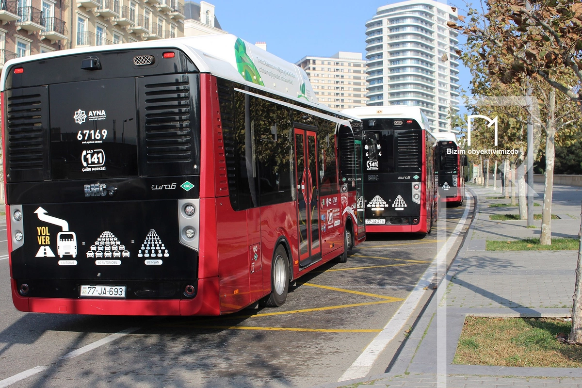 Bakıda bəzi avtobus marşrutlarının hərəkət sxemi dəyişdirildi