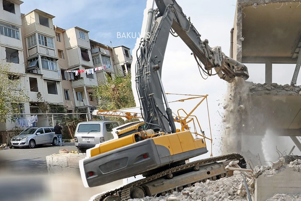 Bakıda bu rayonda 15 bina SÖKÜLƏCƏK Bakıda bu rayonda 15 bina SÖKÜLƏCƏK