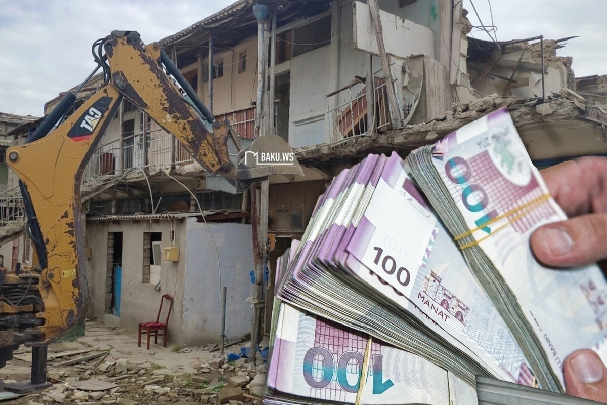 Bakıda daha bir ərazidə böyük SÖKÜNTÜ - Sakinlərə bildirişlər paylanılıb