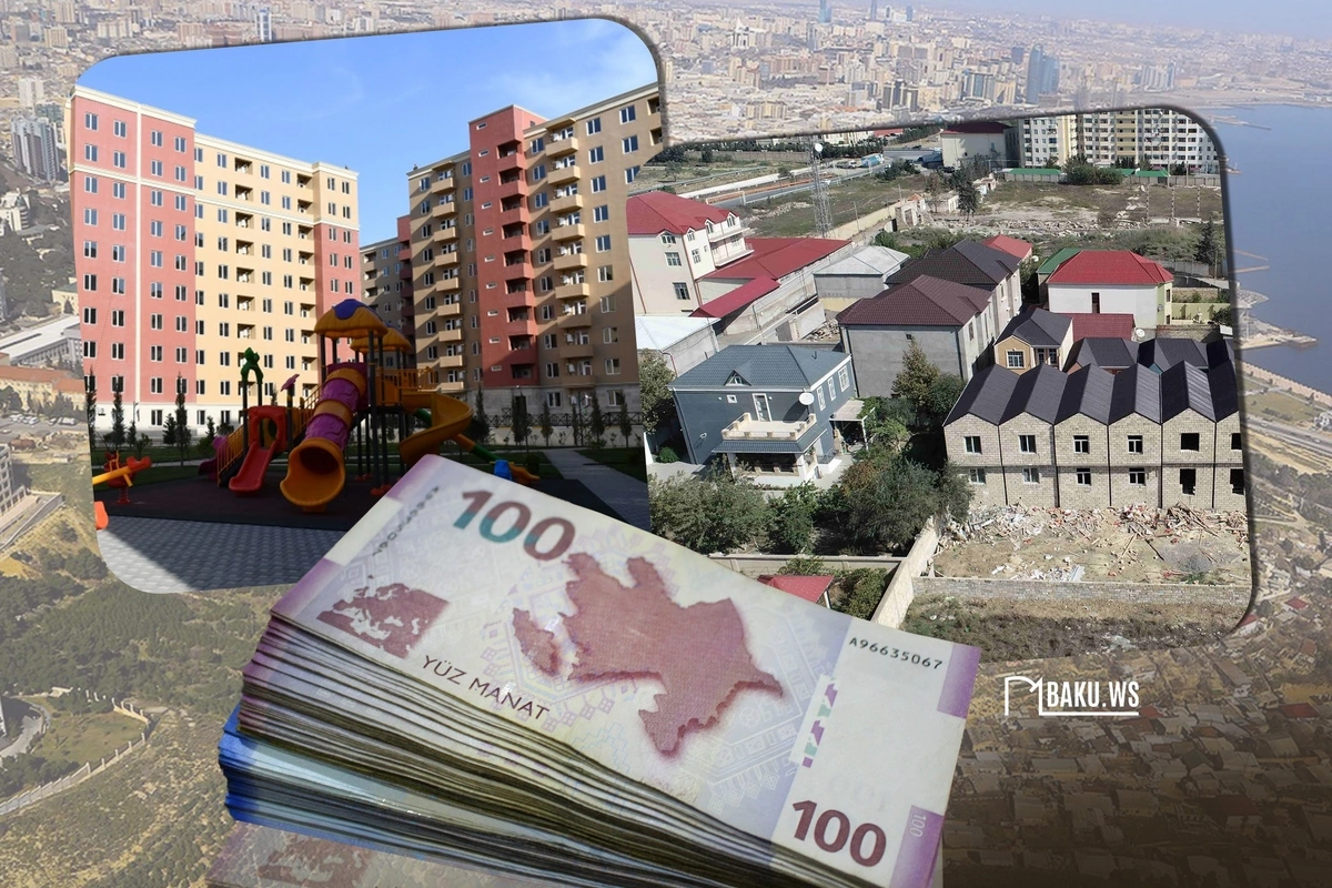 Bakıda kirayə qiymətləri - 1400 manatdan 250 manata qədər