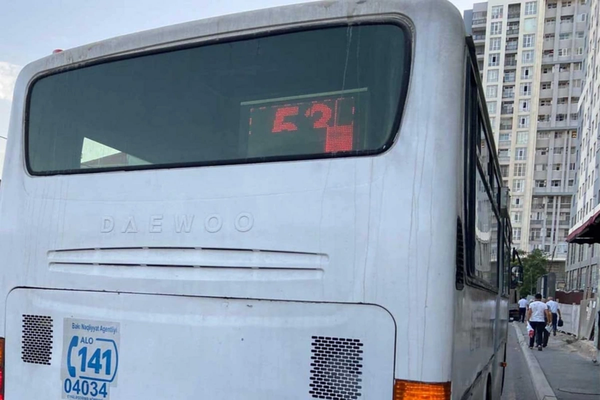 Bakıda sərnişin avtobusda ölüb