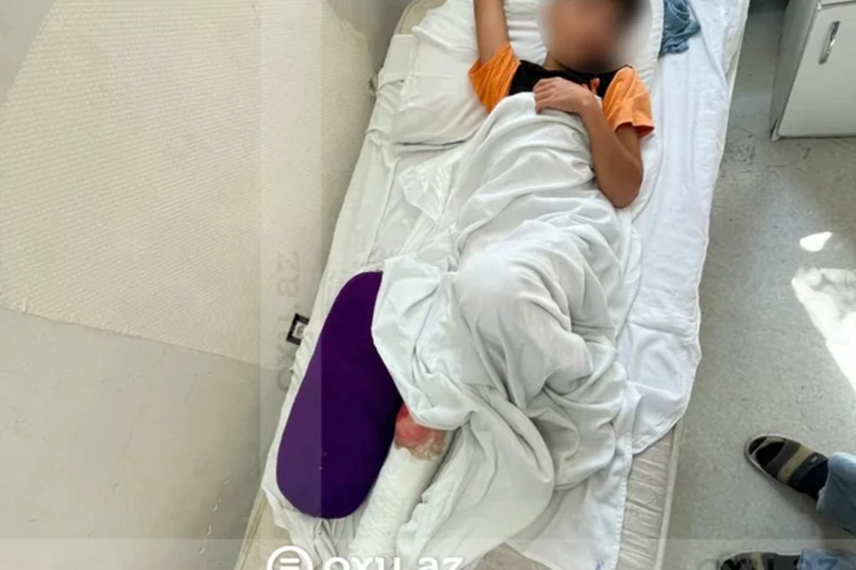 Bakıda VAZ-2107 11 yaşlı uşağı vurub qaçdı, polis yaxaladı