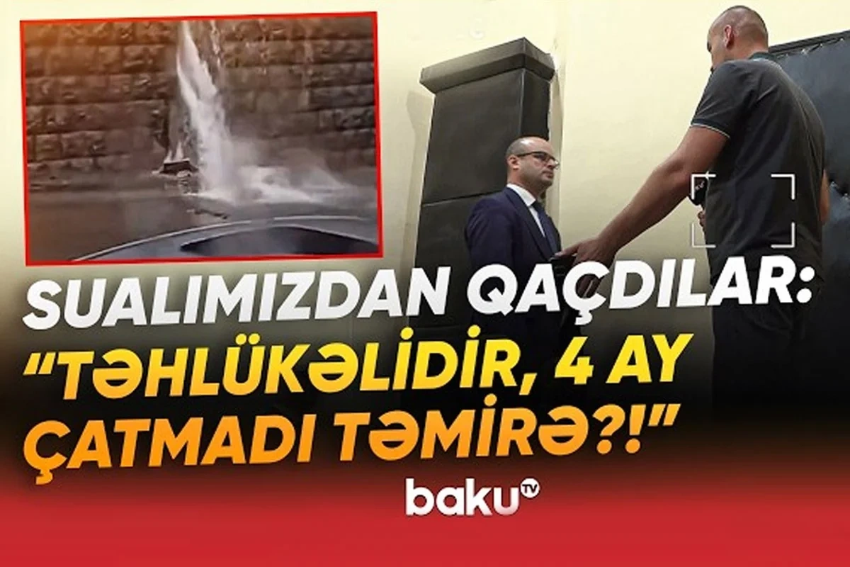 Biləcəridə hər gün qəza riski: Sürücülər təhlükə ilə üz-üzə
