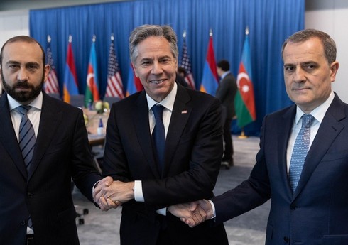 Blinkenin iştirakı ilə Azərbaycan və Ermənistan XİN rəhbərlərinin görüşü başlayıb - YENİLƏNİB Blinkenin iştirakı ilə Azərbaycan və Ermənistan XİN rəhbərlərinin görüşü başlayıb - YENİLƏNİB
