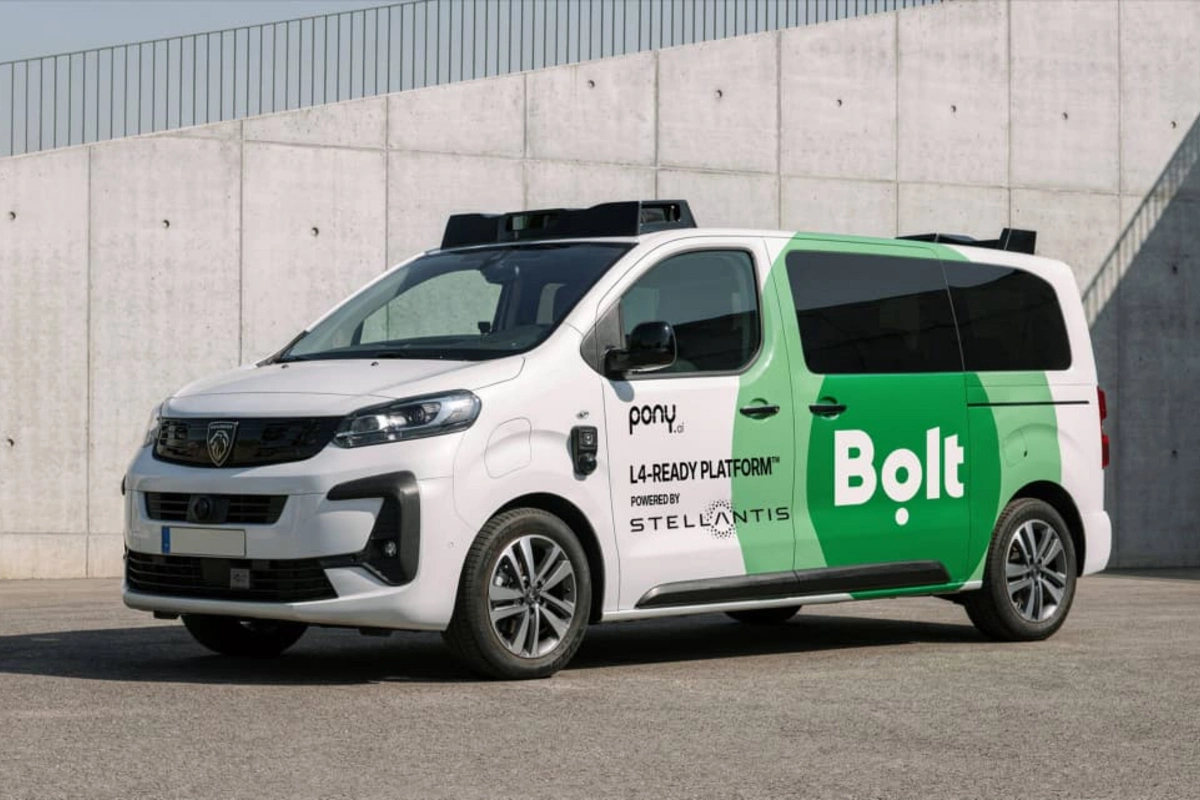 Bolt, Pony.ai və Stellantis sürücüsüz nəqliyyat sınaqlarına başlayır