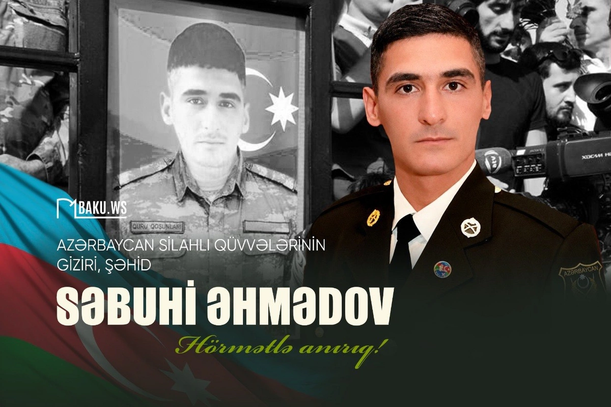 Bu gün Səbuhi Əhmədovun şəhadətindən dörd il keçir Bu gün Səbuhi Əhmədovun şəhadətindən dörd il keçir