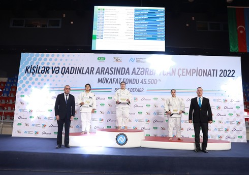 Cüdo üzrə Azərbaycan çempionatında fərdi mübarizəyə yekun vurulub Cüdo üzrə Azərbaycan çempionatında fərdi mübarizəyə yekun vurulub